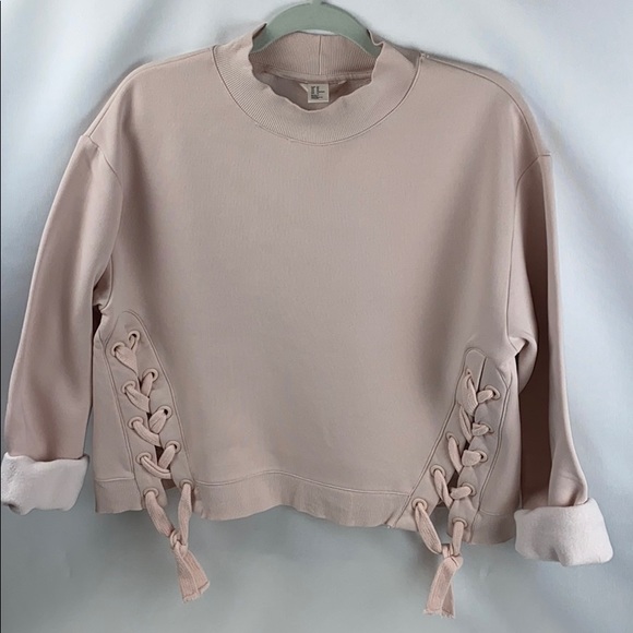 H&M - CROPPED SWEATSHIRT - Picture 1 of 8